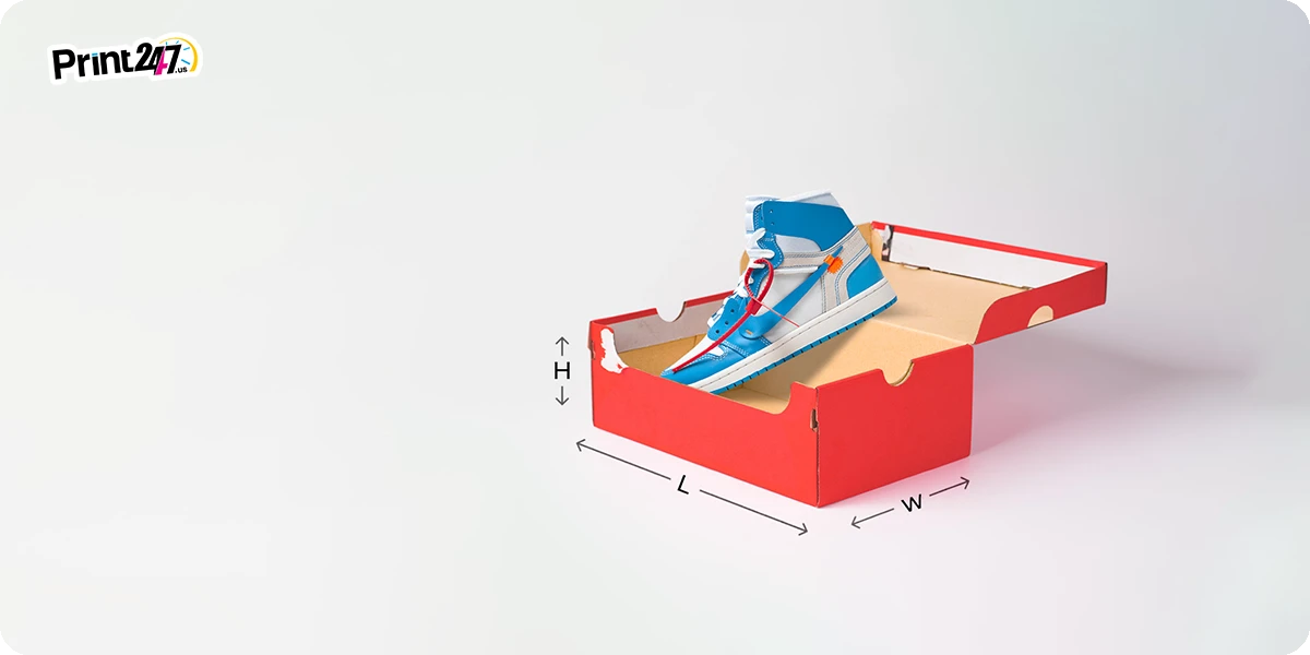 Custom shoe packaging